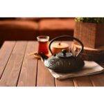 Bambum Taşev Tamate Döküm Siyah Demlik 720 ml - Görsel 3