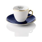 Selamlique 2'li Klasik Mavi Türk Kahvesi Fincanı - Görsel 2