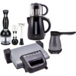 Karaca 1 Evimde 5 Marifet 4lü Çeyiz Seti Antrasit