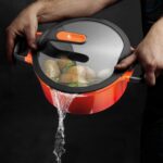 Berghoff Gem Stay Cool Derin Tencere 20 cm Turuncu - Görsel 2