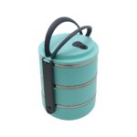 Penguen PNG-6002 Yeşil 3'lü Sefer Tası - Görsel 2