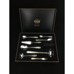 Ggs Solingen Çatal Kaşık Bıçak Set 96 Parça Monıka Parlak Altın - Görsel 4