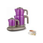 Korkmaz A353-07 Mia Mor Gri Çay Kahve Makinesi