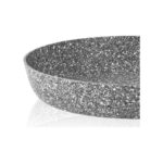 Taç Granit Düz Tava 26 cm – Çizilmez Yüzey, Isınmayan Sap, Gri Renk, Dayanıklı Tek Parça Tasarım - Görsel 4