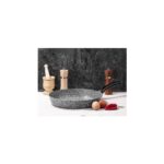 Taç Ultra Granit Kaplama 28 cm Düz Tava – Çizilmez Yüzey, Eşit Isı Dağılımı ve Dayanıklı Uzun Ömürlü Kullanım