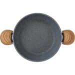 Leydi Marble Natura Granit Sahan Yumurta Tavası 22 cm - Görsel 2