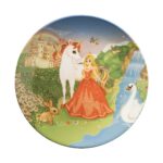 Kütahya Porselen 3 Parça Renkli Desenli Çocuk Yemek Seti – 1 Kişilik, Sağlıklı ve Eğlenceli Tasarım - Görsel 2