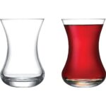 Madame Coco Lavem 6 Parçalı Şeffaf Çay Bardağı Seti - 155 ml'lik Kahve ve Çay Servis Seti - Görsel 2