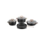 Korkmaz Galaksi 7 Parça Rosa Gold Tencere Seti A1372