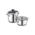 Korkmaz Alia 4 Parça Düdüklü Tencere Seti