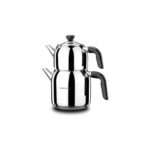 Korkmaz Kappa Mega Siyah Çaydanlık Takımı 3 lt A079-01