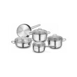 Korkmaz Perla 9 Parça Tencere Seti A1609