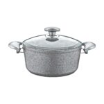 Oms Granit 24X12 Cm Derin Tencere 3110 Gri