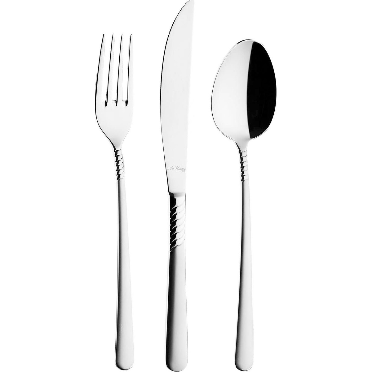 10698021109810.jpg Aryıldız Ar Yıldız A La Prestige 89 Parça Çatal Kaşık Bıçak Takımı - Görsel 1