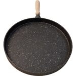 Mutfakça Derin Döküm Granit Gözleme Tavası 36 cm - Görsel 5