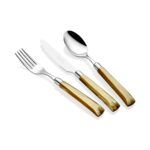 Rivadossi Giada Zeytin Yeşili 75 Parça Çatal Bıçak Seti