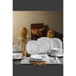 Kütahya Porselen Çisil 24 Parça 6 Kişilik Yemek Seti - Görsel 2