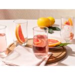 Madame Coco Cam Meşrubat Bardağı 4 Parça Şeffaf Kahve Çay Servis Seti Modern Tasarım