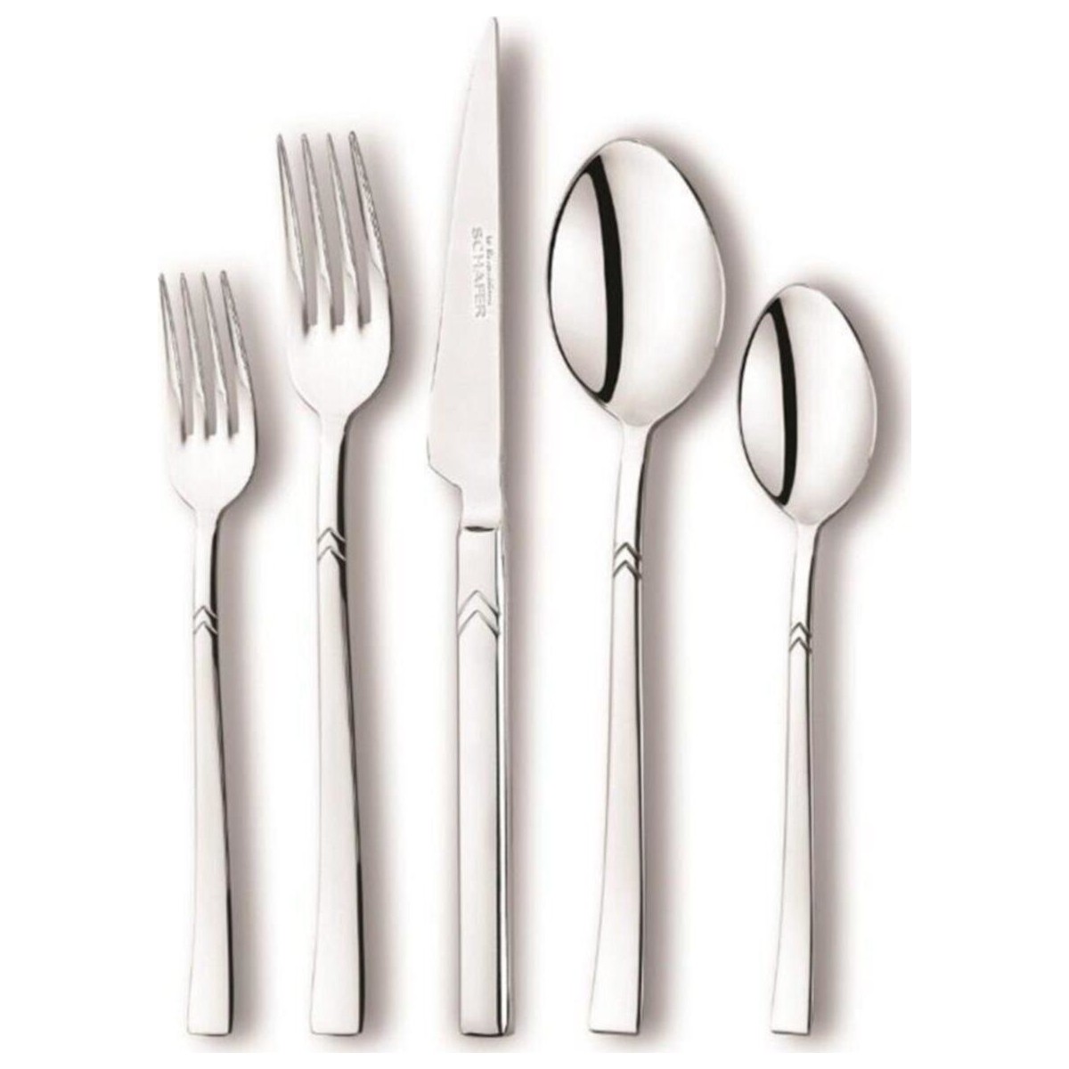 10942016684082.jpg Ev Çarşı Schafer Sharp 72 Parça Çatal Bıçak Kaşık Takımı - XXX06 - Görsel 1