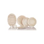 Schafer Dante 55 Parça 12 Kişilik Yemek Takımı Kahverengi