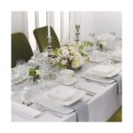 Karaca Fine Pearl Belha 62 Parça 12 Kişilik İnci Yemek Takımı Kare - Görsel 3