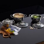 Karaca Atlantik 6 Parça Midi Çelik Tencere Seti