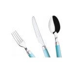 Karaca Freya Yeşil 18 Parça 6 Kişilik Tatlı Çatal Kaşık Bıçak Seti - Görsel 3