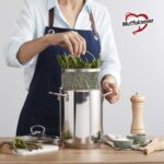 Karaca Mutfaksever İndüksiyon Tabanlı Çelik Kuşkonmaz / Kızartma Tenceresi 4 L