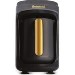 Homend Pottoman 1862H Türk Kahve Makinesi Antrasit Gold