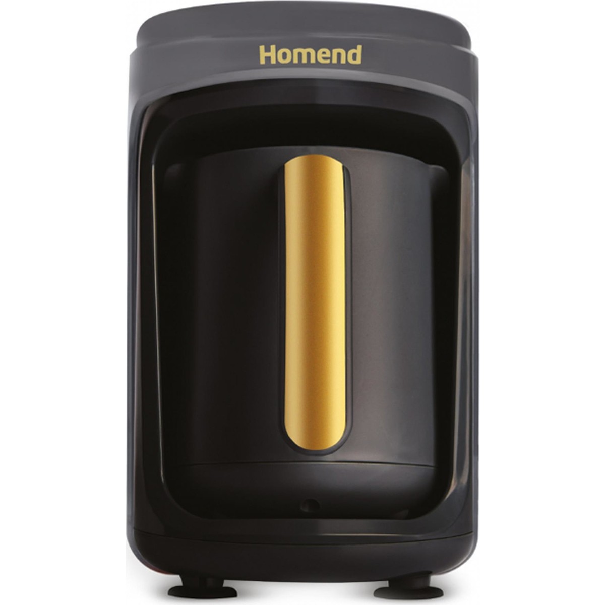 110000012858708.jpg Homend Pottoman 1862H Türk Kahve Makinesi Antrasit Gold - Görsel 1