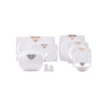 Emsan Fine Bone Fiore Gold 61 Parça 12 Kişilik Yemek Takımı - Görsel 3