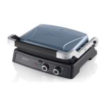 Arzum Kantintost Pro Izgara ve Tost Makinesi 2000 W Döküm Plaka Mavi 6 Dilim Kapasiteli Ayarlanabilir