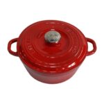 Lava 22 cm. Döküm Tencere Damlacık Efektli Özel Kapak - Görsel 5