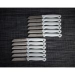 Solingen Meyve Bıçağı 12'li Simli Beyaz