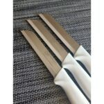 Solingen Meyve Bıçağı 12'li Simli Beyaz - Görsel 2