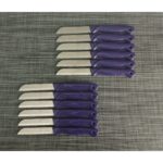 Solingen Meyve Bıçağı 12'li Simli Mor