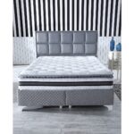 Asroyallüks Şehrazat 90 x 190 cm Pedli Paket Tavşan Tüyü Kumaş Yaylı Yatak - Görsel 2