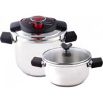 Emsan Innocook Düdüklü Tencere Seti Kırmızı 4+6,5 Lt - Görsel 2