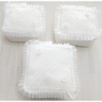 Dilex 3'lü Hurç Set Çeyizlik Bohça Gelin Bohçası Damat Bohçası Iğne Oyalı - Görsel 4