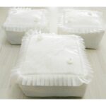 Dilex 3'lü Hurç Set Çeyizlik Bohça Gelin Bohçası Damat Bohçası Iğne Oyalı - Görsel 5