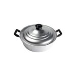 Olkar Eloksallı Alüminyum Pilav Tencere, Basık Karnıyarık Tenceresi