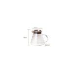 Grossberg Coffee Barista SETV60-02 Dripper ve Cam Sürahi Set - Beyaz - Görsel 2