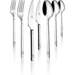 Avcı Duru 7 Parça Tek Kişilik Çatal Kaşık Bıçak Takımı 18/10 Paslanmaz Çelik - Görsel 2