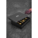 Avcı Klas Titanyum Mat Gold 72 Parça Çatal Kaşık Bıçak Takımı 18/10 Paslanmaz Çelik - Görsel 3