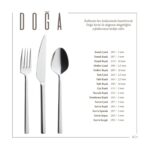 Lugga Doğa 18 Parça 6 Kişilik Çatal Kaşık Bıçak Seti - Görsel 3