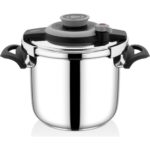 Falez Power Cook 7 Lt Düdüklü Tencere Siyah