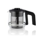Arzum AR3062 Siyah Cam Demlik Çay Makinesi - Görsel 2