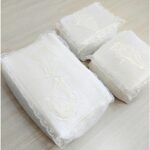 Dilex 3'lü Hurç Set Çeyizlik Bohça Gelin Bohçası Damat Bohçası Kadife - Görsel 3