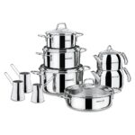 Korkmaz Perla Çelik Çeyiz Seti A1606-1