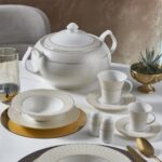 Güral Porselen 85 Parça Yuvarlak Bone Yemek Takımı - Görsel 2